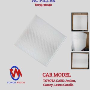 AC FILTER TOYOTA 87139-30040