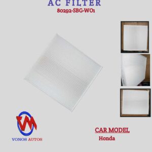 AC FILTER (HONDA ACCURA) 80292-SBG-W01