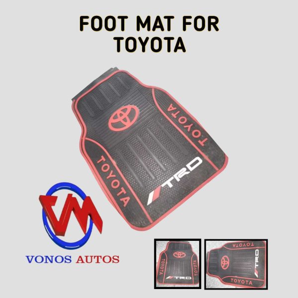 Premium Foot Mats for Toyota Cars