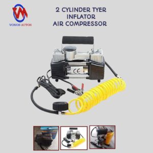 2 CYLINDER TYER INFLATOR AIR COMPRESSOR