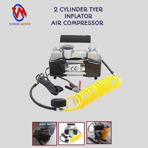 2 CYLINDER TYER INFLATOR AIR COMPRESSOR