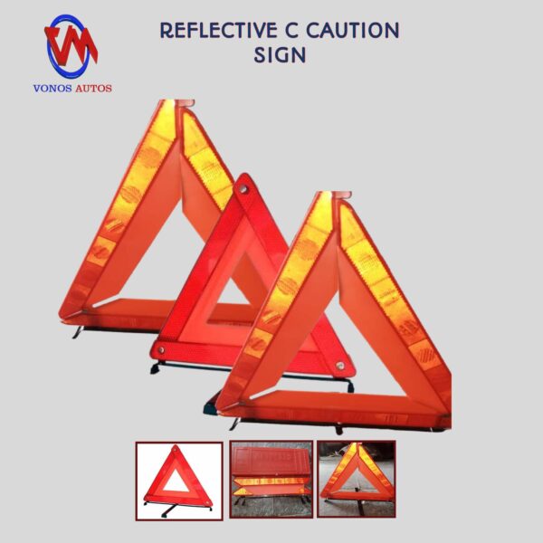 REFLECT C CAUTION SIGN